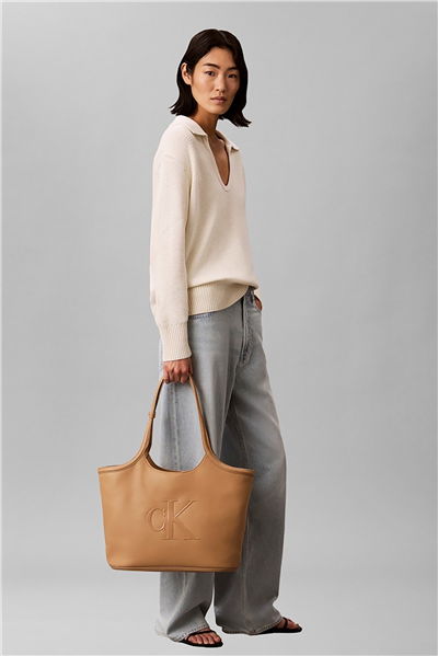 Calvin Klein Bold Ck Shopper Kadın Omuz Çantası