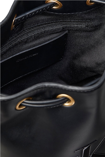 Calvin Klein Bold Ck Small Bucket Bag Kadın Omuz Çantası Siyah