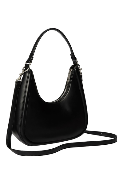 Calvin Klein Bold Ck Small Crescent Bag Kadın Mini Omuz Çantası Siyah