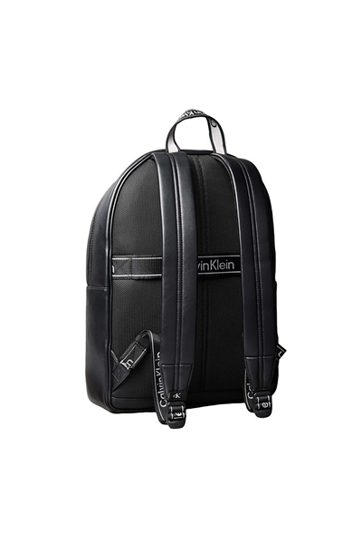 Calvin Klein Bold Logo Webbing Backpack Erkek Sırt Çantası Siyah