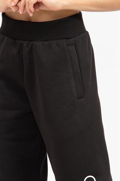 Calvin Klein Bold Monologo Cuffed Kadın Eşofman Altı Siyah