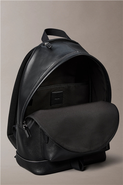 Calvin Klein Bold Pebble Round Backpack Erkek Sırt Çantası Siyah