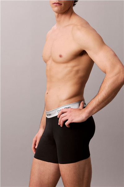 Calvin Klein Boxer Brief 3Pk Erkek 3lü Boxer Gri