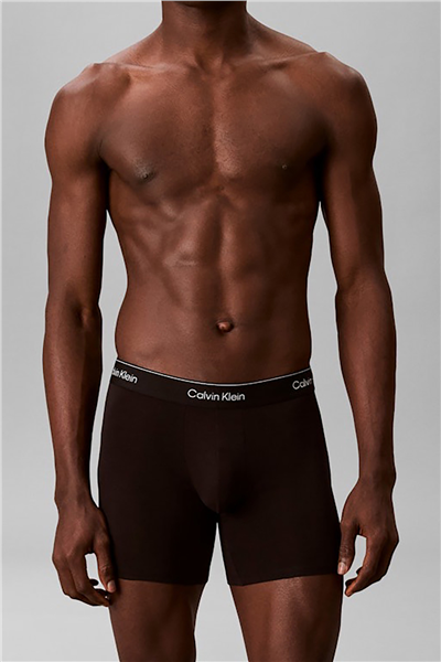 Calvin Klein Boxer Brief 3Pk Erkek 3lü Boxer Siyah