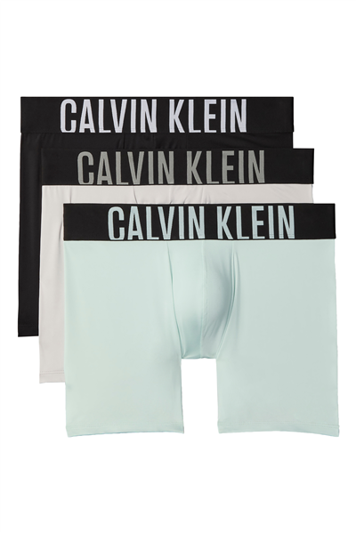 Calvin Klein Boxer Brief 3Pk Erkek 3lü Boxer Yeşil