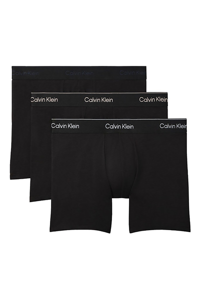 Calvin Klein Boxer Brief 3Pk Erkek 3lü Boxer Siyah