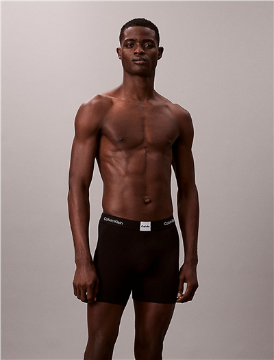Calvin Klein Boxer Brief Erkek 3lü Boxer Siyah