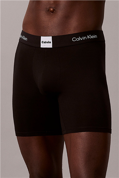 Calvin Klein Boxer Brief Erkek 3lü Boxer Siyah