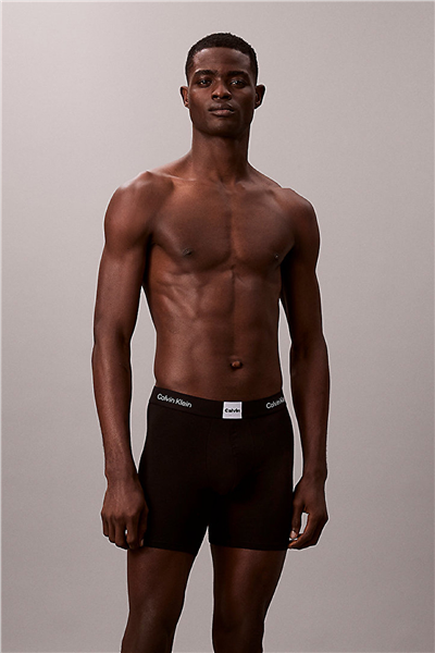 Calvin Klein Boxer Brief Erkek 3lü Boxer Siyah