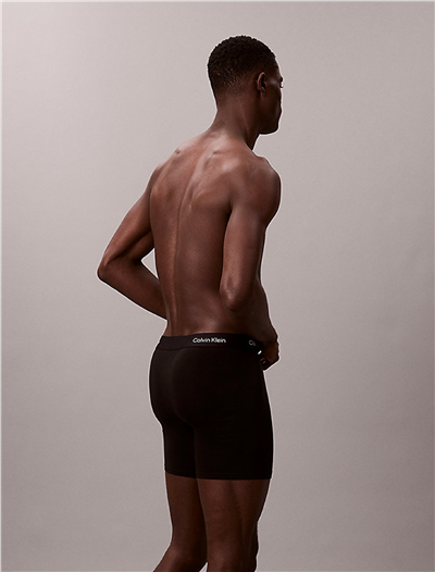 Calvin Klein Boxer Brief Erkek 3lü Boxer Siyah
