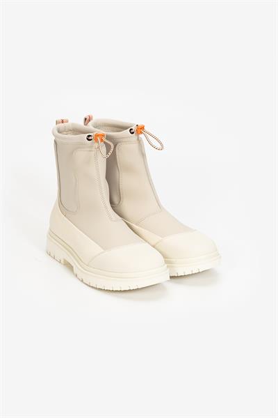 Calvin Klein Chunky Combat Chelsea Rub Kadın Bot Bej