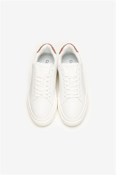 Calvin Klein Chunky Cups Lace Lth Bt Aop Wn Kadın Sneaker