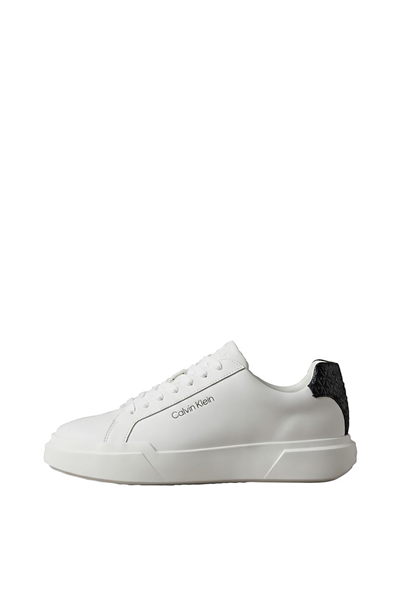 Calvin Klein Chunky Cups Laceup Lth Aop Bt Erkek Sneaker Beyaz