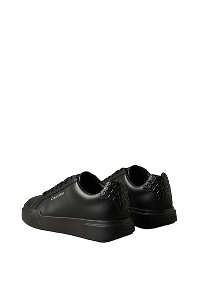 Calvin Klein Chunky Cups Laceup Lth Aop Bt Erkek Sneaker Siyah