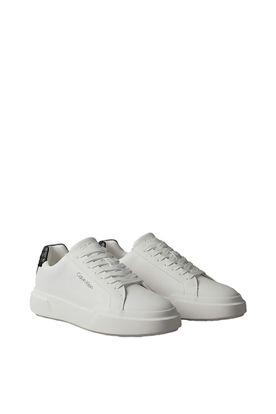 Calvin Klein Chunky Cups Laceup Lth Aop Bt Erkek Sneaker Beyaz