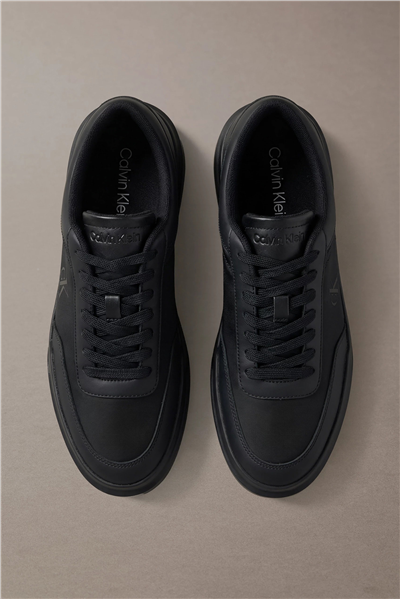 Calvin Klein Chunky Cups Laceup Oxf Mix Mat Erkek Sneaker Siyah
