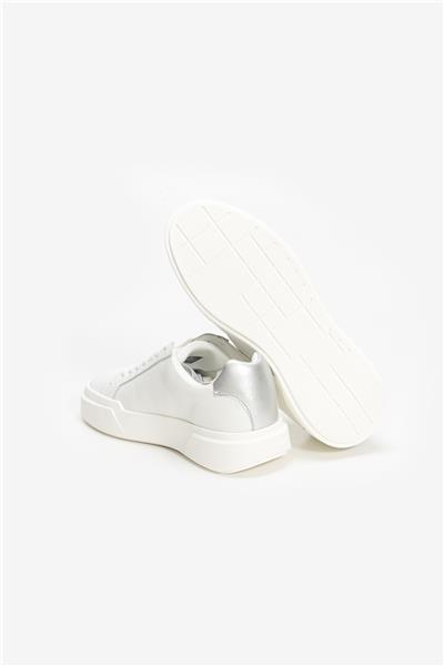 Calvin Klein Chunky Cupsole Lace Up Lth Met Kadın Sneaker