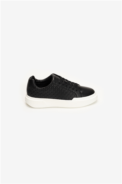 Calvin Klein Chunky Cupsole Laceup Lth Aop Kadın Sneaker