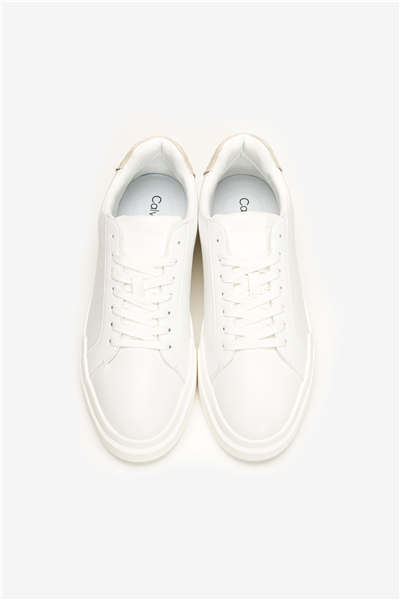 Calvin Klein Chunky Cupsole Laceup Lth Bt Aop Erkek Sneaker