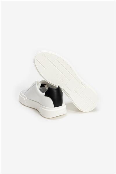 Calvin Klein Chunky Cupsole Laceup Lth Wn Kadın Sneaker