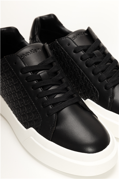 Calvin Klein Chunky Cupsole Laceup Lth Aop Kadın Sneaker