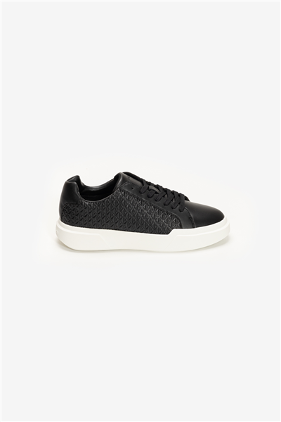 Calvin Klein Chunky Cupsole Laceup Lth Aop Erkek Sneaker