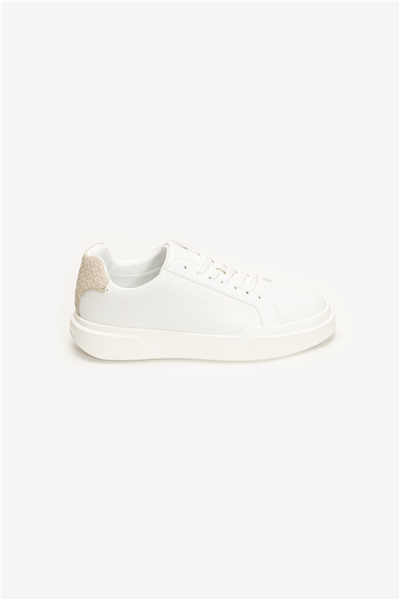 Calvin Klein Chunky Cupsole Laceup Lth Bt Aop Erkek Sneaker