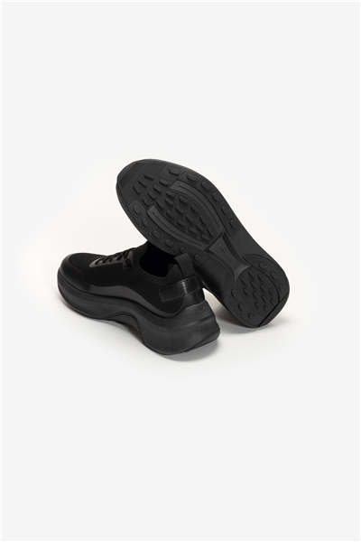 Calvin Klein Chunky Runner Lace Up Sock Knit Erkek Sneaker