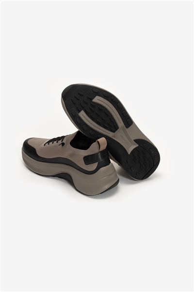 Calvin Klein Chunky Runner Lace Up Sock Knit Erkek Sneaker