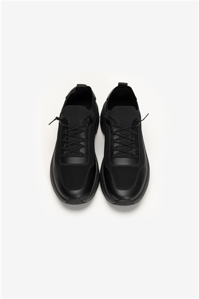 Calvin Klein Chunky Runner Lace Up Sock Knit Erkek Sneaker