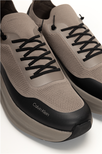 Calvin Klein Chunky Runner Lace Up Sock Knit Erkek Sneaker