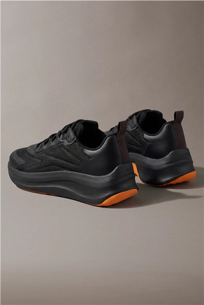 Calvin Klein Chunky Runner Laceup Hf Blst Ny Erkek Sneaker Siyah