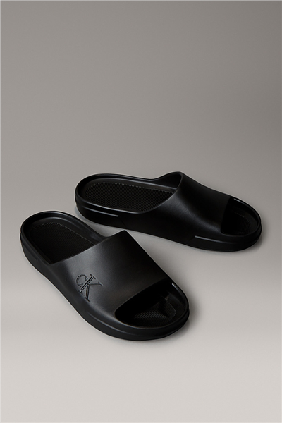 Calvin Klein Chunky Slide Onepiec Erkek Terlik Siyah