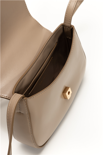 Calvin Klein CK Brushed Flap Camera Bag Kadın Mini Omuz Çantası