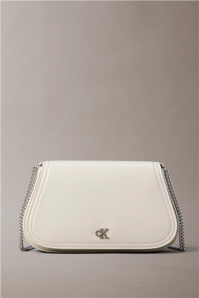 Calvin Klein Ck Curved Wallet On Chain Kadın Cüzdan Bej