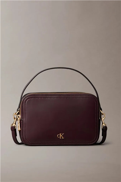 Calvin Klein Ck Hardware Camera Bag Kadın Mini Omuz Çantası Siyah