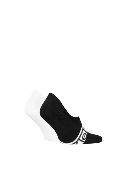 Calvin Klein Ck Men Footie HC 2P Logo Strip Erkek 2li Çorap
