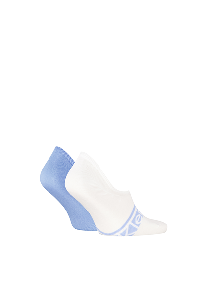 Calvin Klein Ck Men Footie HC 2P Logo Strip Erkek 2li Çorap
