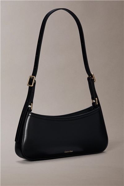 Calvin Klein Kadın CK Small Shoulder Bag Mini Omuz Çantası Siyah