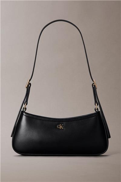 Calvin Klein Kadın CK Small Shoulder Bag Mini Omuz Çantası Siyah