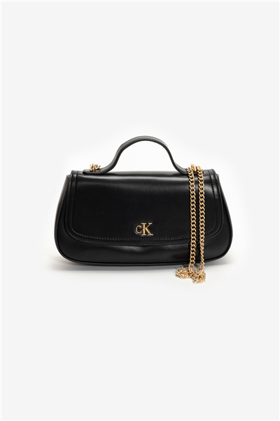 Calvin Klein CK Top Handle With Chain Bag Kadın Mini Omuz Çantası