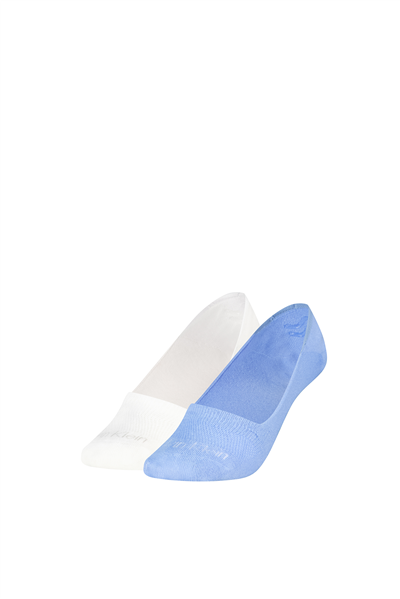 Calvin Klein Ck Women Footie MC 2P Summer M Kadın 2li Çorap