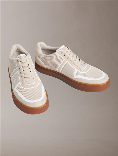 Calvin Klein Classic Cups Laceup Erkek Sneaker Gold