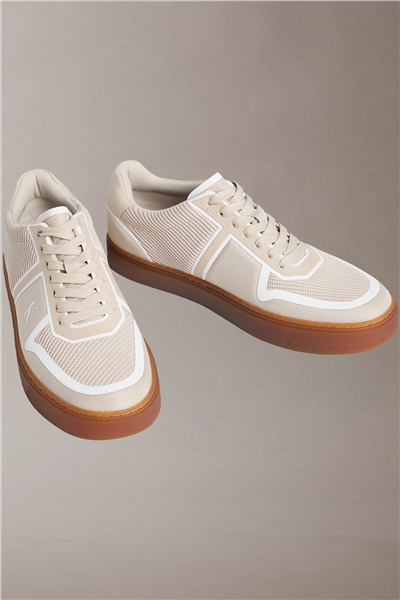 Calvin Klein Classic Cups Laceup Erkek Sneaker Gold