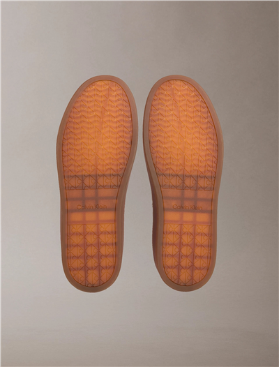 Calvin Klein Classic Cups Laceup Erkek Sneaker Gold