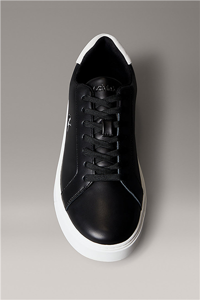 Calvin Klein Classic Cupsole Laceup Lth Erkek Sneaker Siyah
