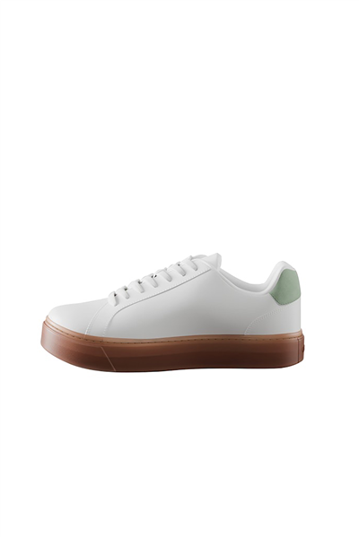 Calvin Klein Classic Cupsole Laceup Lth Erkek Sneaker Beyaz