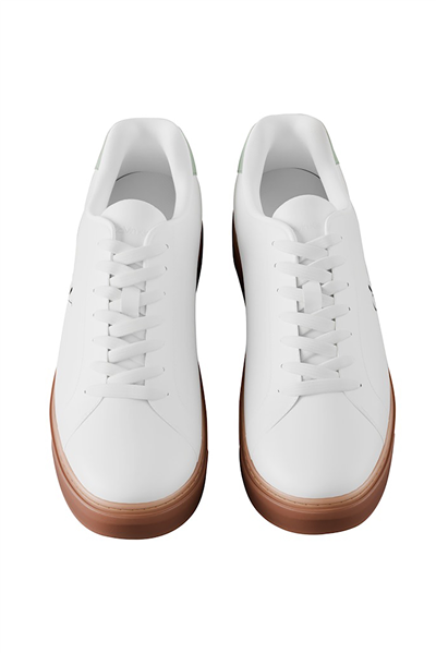 Calvin Klein Classic Cupsole Laceup Lth Erkek Sneaker Beyaz