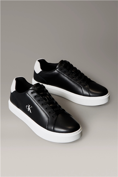 Calvin Klein Classic Cupsole Laceup Lth Erkek Sneaker Siyah