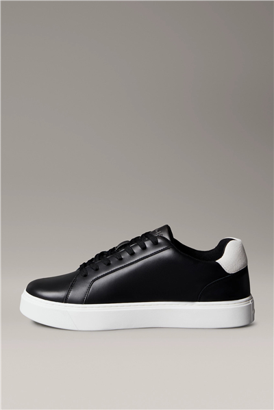 Calvin Klein Classic Cupsole Laceup Lth Erkek Sneaker Siyah